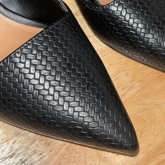 Nordstrom Black Palmer Slingback Heels 7.5 - Picture 13 of 15